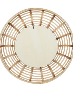 Lustro ścienne okrągłe bambus ø 60 cm