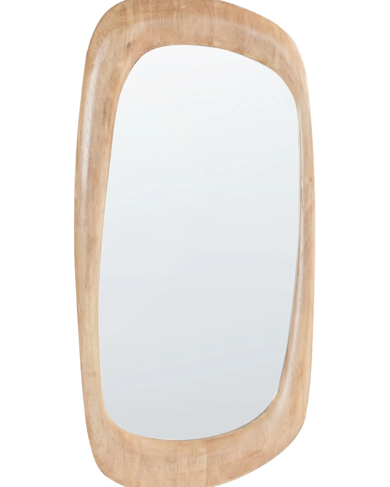 Lustro ścienne TRIZAY 57 x 120 cm Brązowy