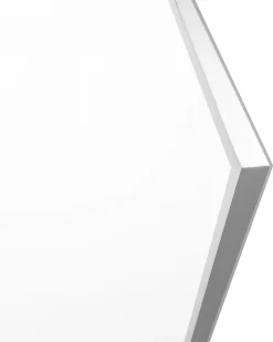 Lustro ścienne wiszące srebrne 91x66