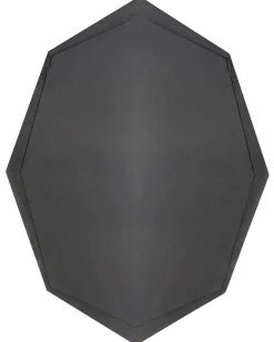 Lustro ścienne wiszące srebrne 91x66
