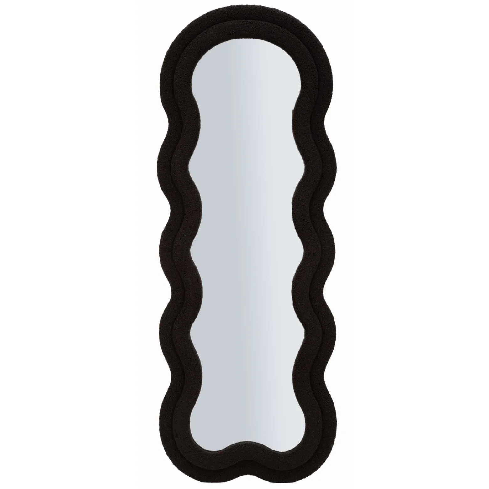 Lustro ścienne w materiałowej ramie TEDDY, 160 cm