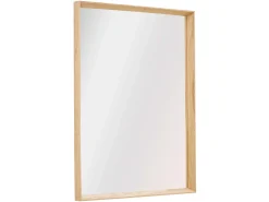 Lustro ścienne w ramie Inside 52x72 cm brązowe