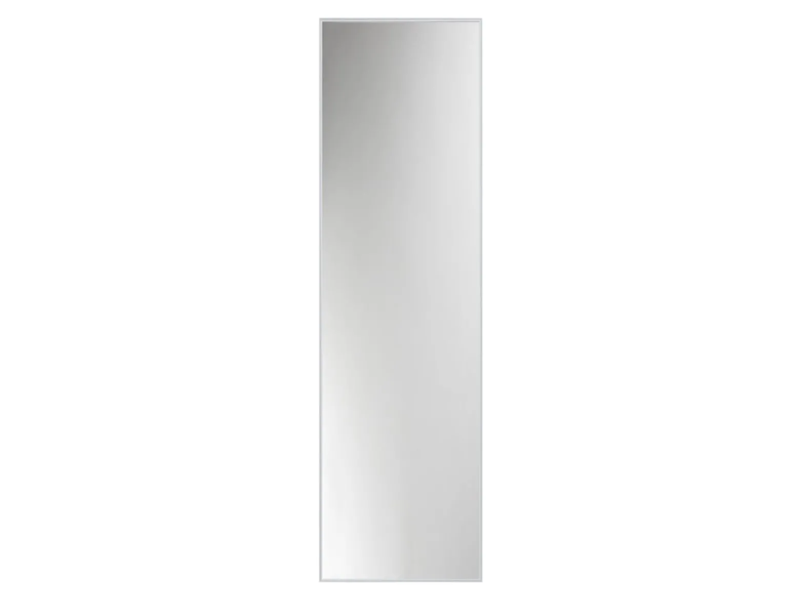 Lustro ścienne w ramie Snappy 41x141 srebrne