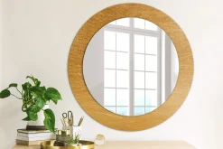 Lustro dekoracyjne Ścienne fi60 okrągłeVintage loft styl