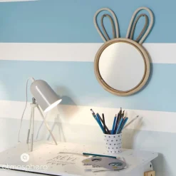 Lustro dekoracyjne dla dzieci RABBIT, 24x38 cm