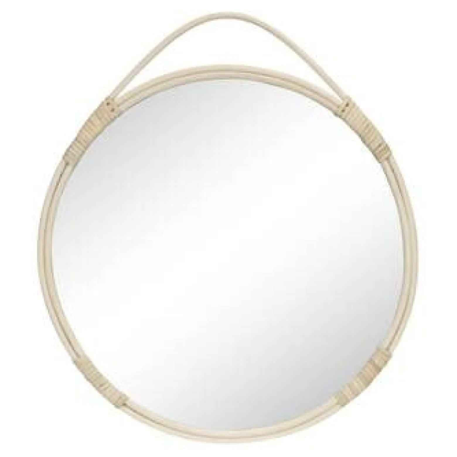 Lustro Malo rattan naturalne