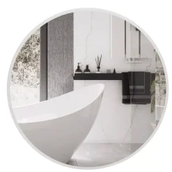 Lustro podświetlane LED MOON 60 cm Antypara, Zmiana barwy