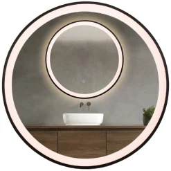 Lustro podświetlane LED VENUS 60 cm Antypara, Zmiana barwy