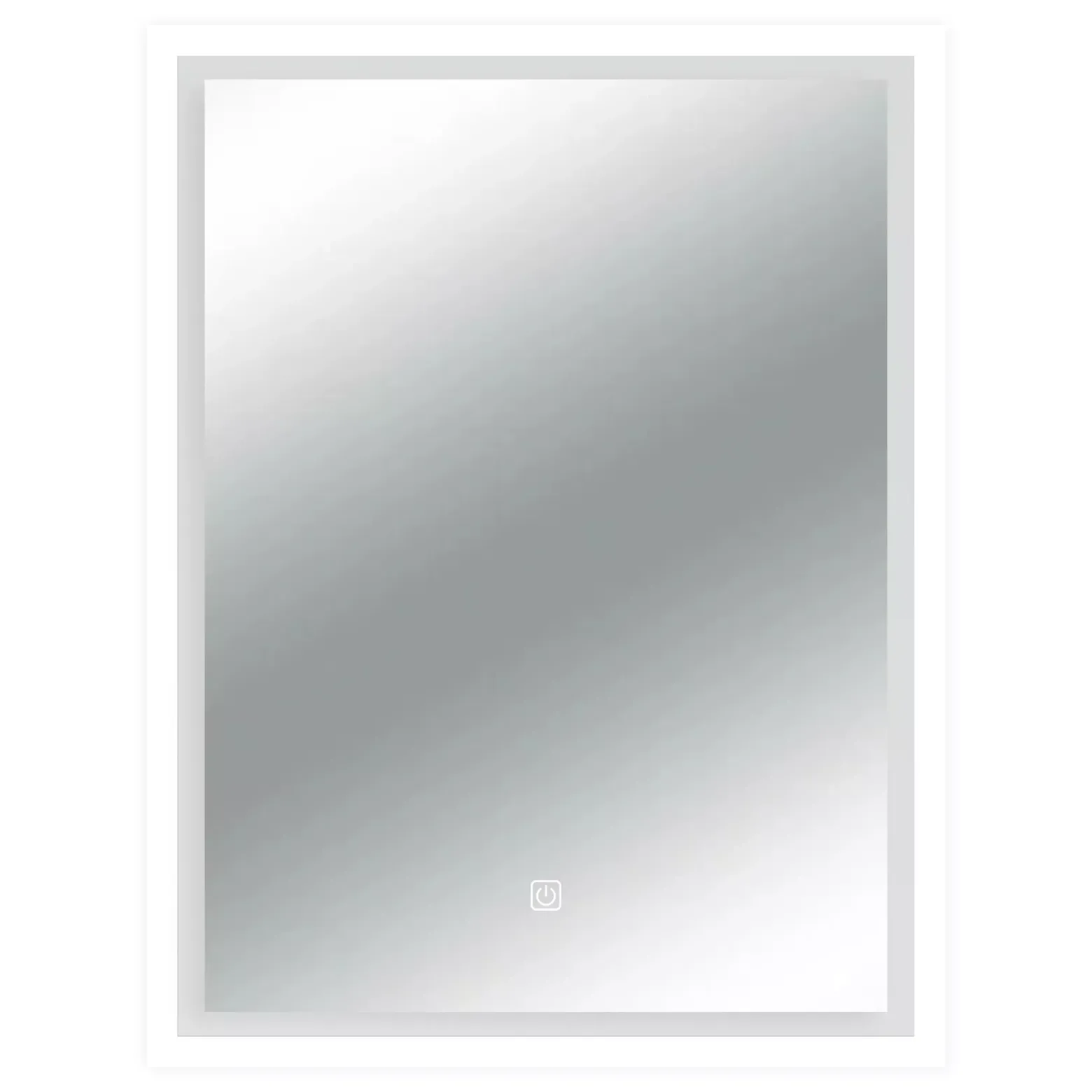 Lustro podświetlane LED 39x50 cm COSMO Antypara, Zmiana Barwy