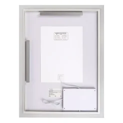 Lustro podświetlane LED 39x50 cm COSMO Antypara, Zmiana Barwy