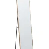 Lustro stojące z ramą złotą 36 x 150 cm