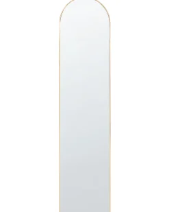 Lustro stojące z ramą złotą 36 x 150 cm