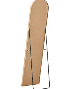 Lustro stojące z ramą złotą 36 x 150 cm