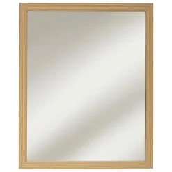 Lustro Tasso prostokątne naturalne 44 x 54 cm płyta mdf