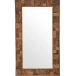 Lustro w drewnianej ramie eko Cori 115 cm