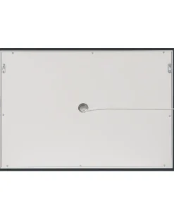 Lustro wiszące ścienne LED 60x80 srebrne