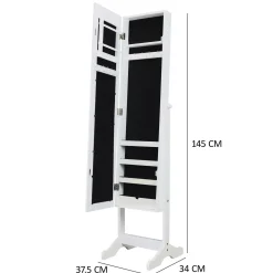 Lustro z organizerem Hermosa XL