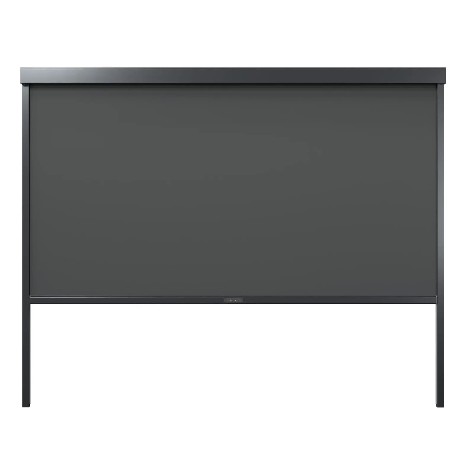 Markiza tarasowa manualna do pergoli 370x238cm ścianka boczna 4m