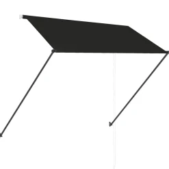 Markiza Tarasowa Balkonowa Ogrodowa Zwijana Zadaszenie LED 250 x 150 cm