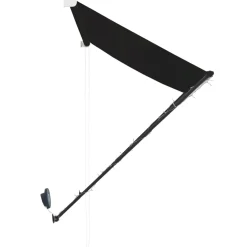 Markiza Tarasowa Balkonowa Ogrodowa Zwijana Zadaszenie LED 250 x 150 cm