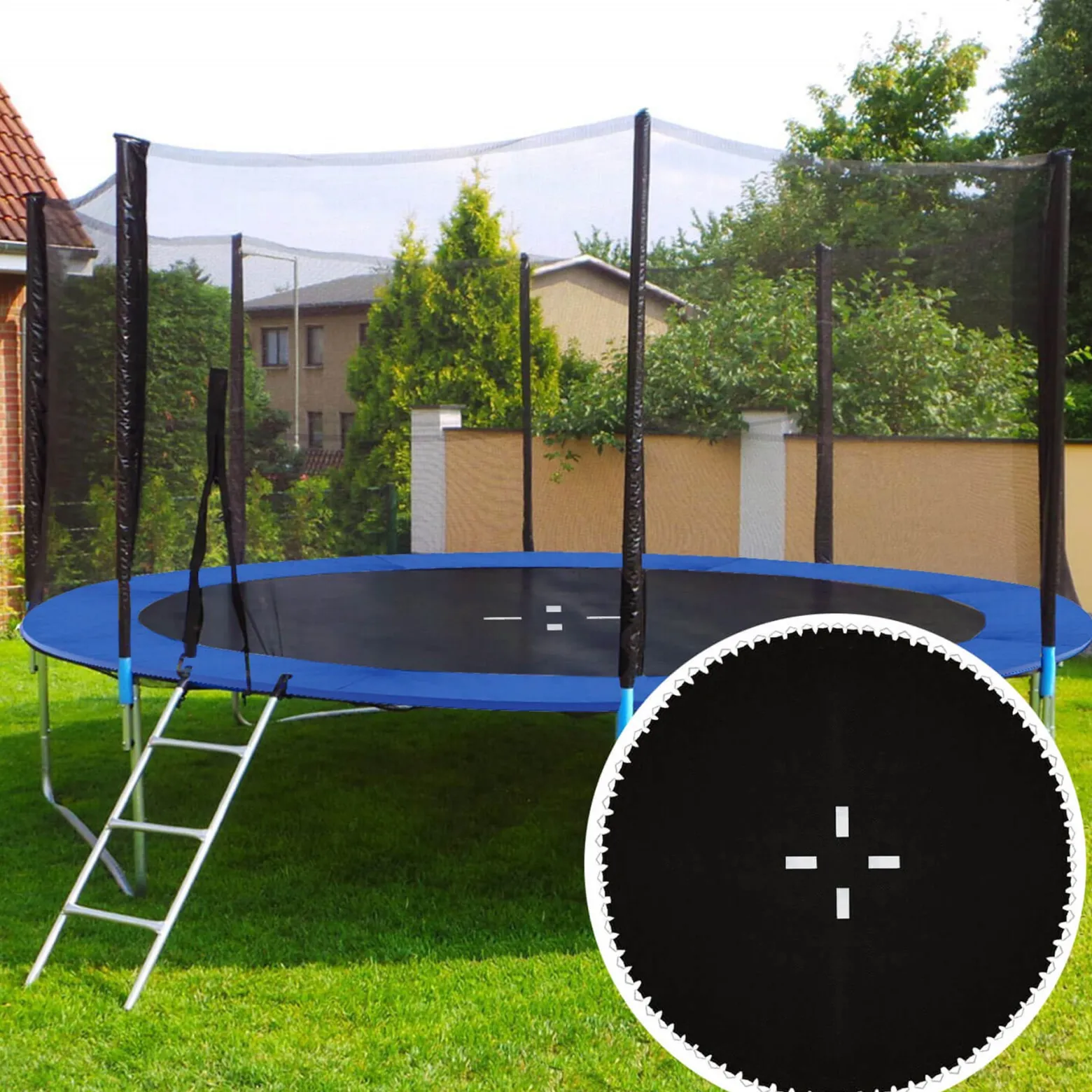 Mata do trampoliny 244 cm 8ft na 48 sprężyn
