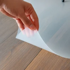 Mata ochronna pod fotel biurowy 120x90 cm podkładka na biurko transparentna