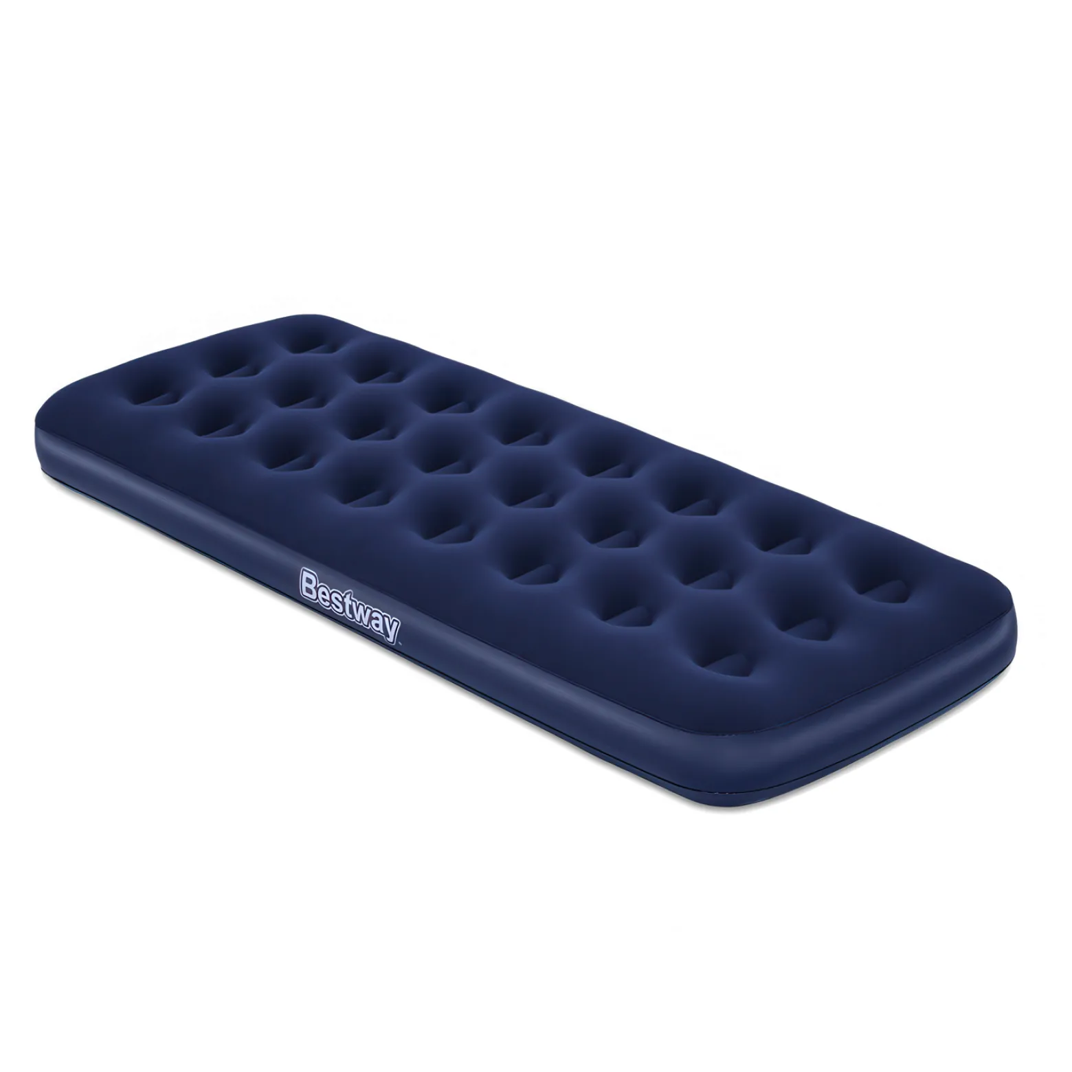 Materac Dmuchany Welurowy Jednoosobowy do spania 185x76 cm BESTWAY 67000
