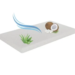 Materac pianka - kokos ALOE VERA 190x90x10 cm
