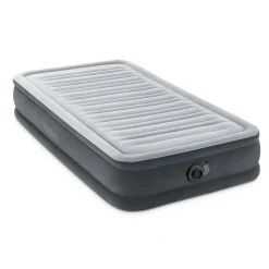 Materac welurowy z pompką Intex 67766ND