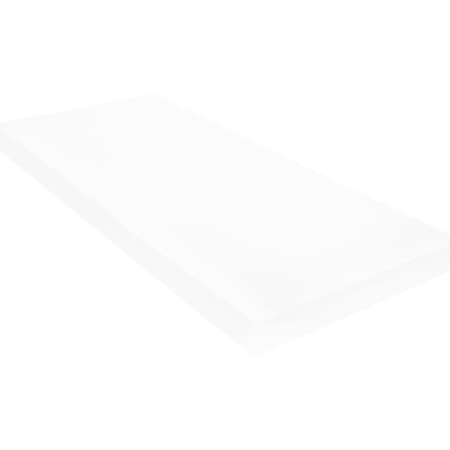 Materac Biały 100 x 200 cm Pianka vidaXL