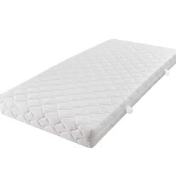 Materac Biały 80 x 200 cm Tkanina vidaXL