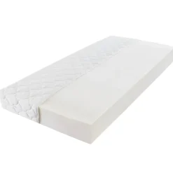 Materac Biały 80 x 200 cm Tkanina vidaXL