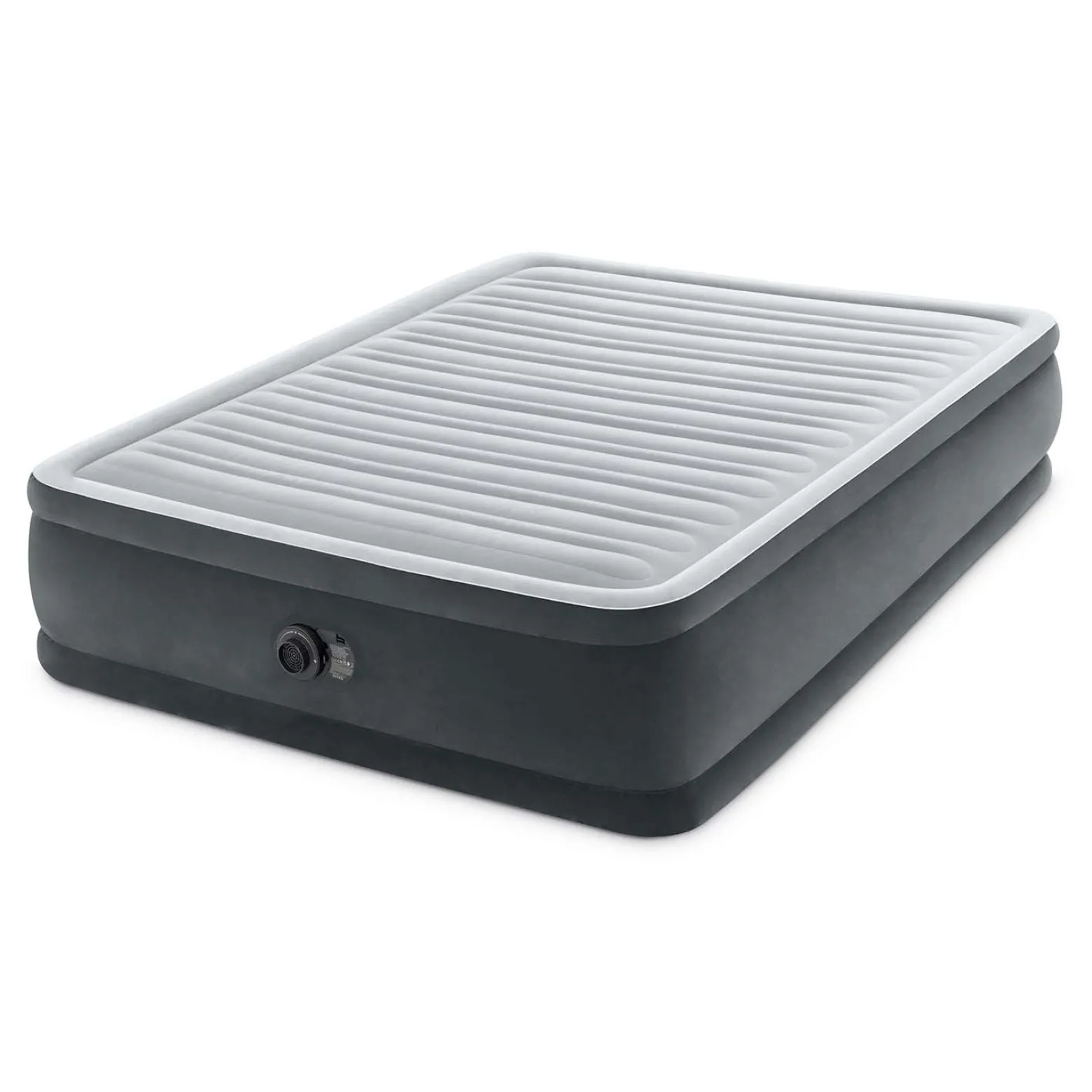 Materac dmuchany dwuosobowy Intex 64414ND welurowy z pompką 230V