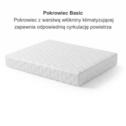 Materac kieszeniowy MEDIRO CORE | H2/H3 90x200