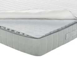 Materac kieszeniowy zdejmowalny pokrowiec 90 x 200 cm średnio twardy ROOMY