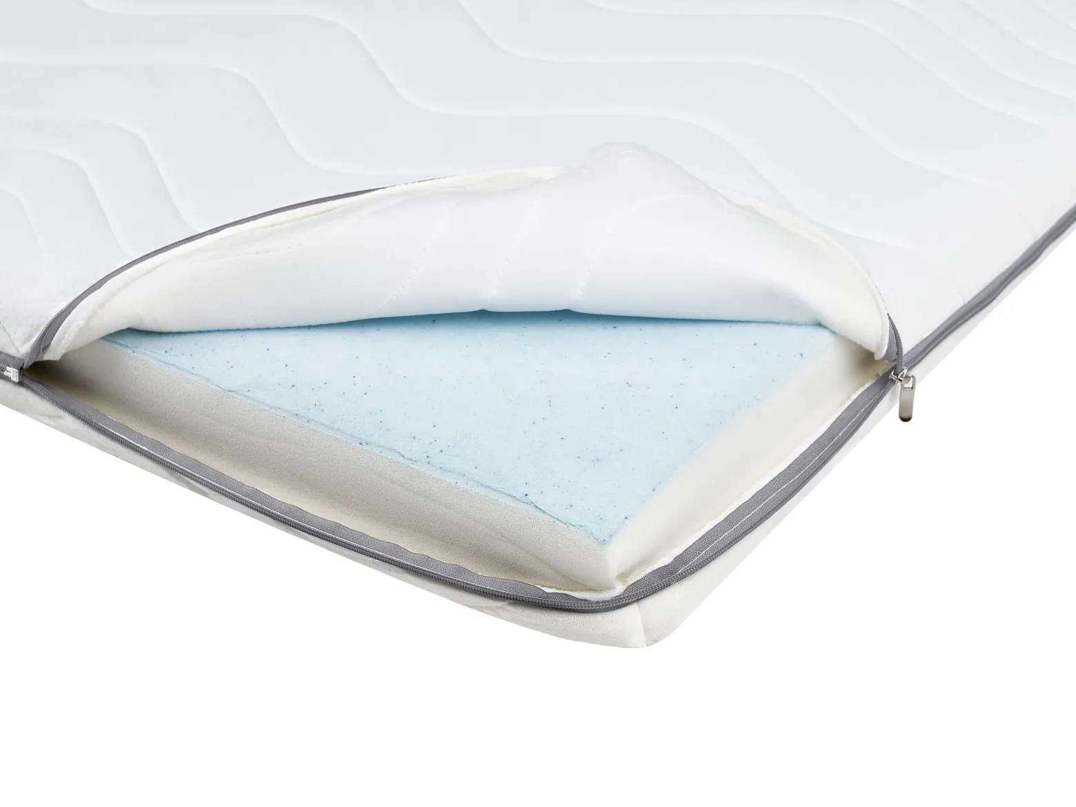 Materac pianka memory 80 x 200 cm średnia twardość