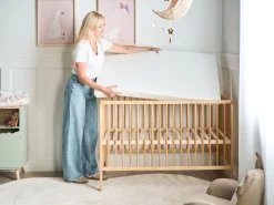 Materac piankowy do łóżeczka dziecięcego Średnio twardy 60 x 120 cm