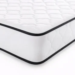 Materac sprężynowy z ochraniaczem AKORD 7-strefowy H3 90x190 cm