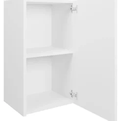 Meble łazienkowe SILDO LED czarny / dąb artisan