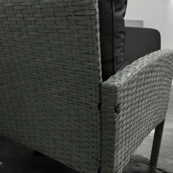 Meble Ogrodowe PATIO z Poduszkami – Odporne na Warunki Atmosferyczne Szary