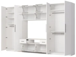 Meblościanka Scandi Biel 350 cm