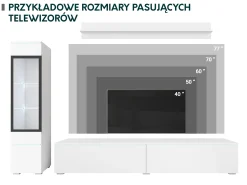 Meblościanka Vera I z oświetleniem LED