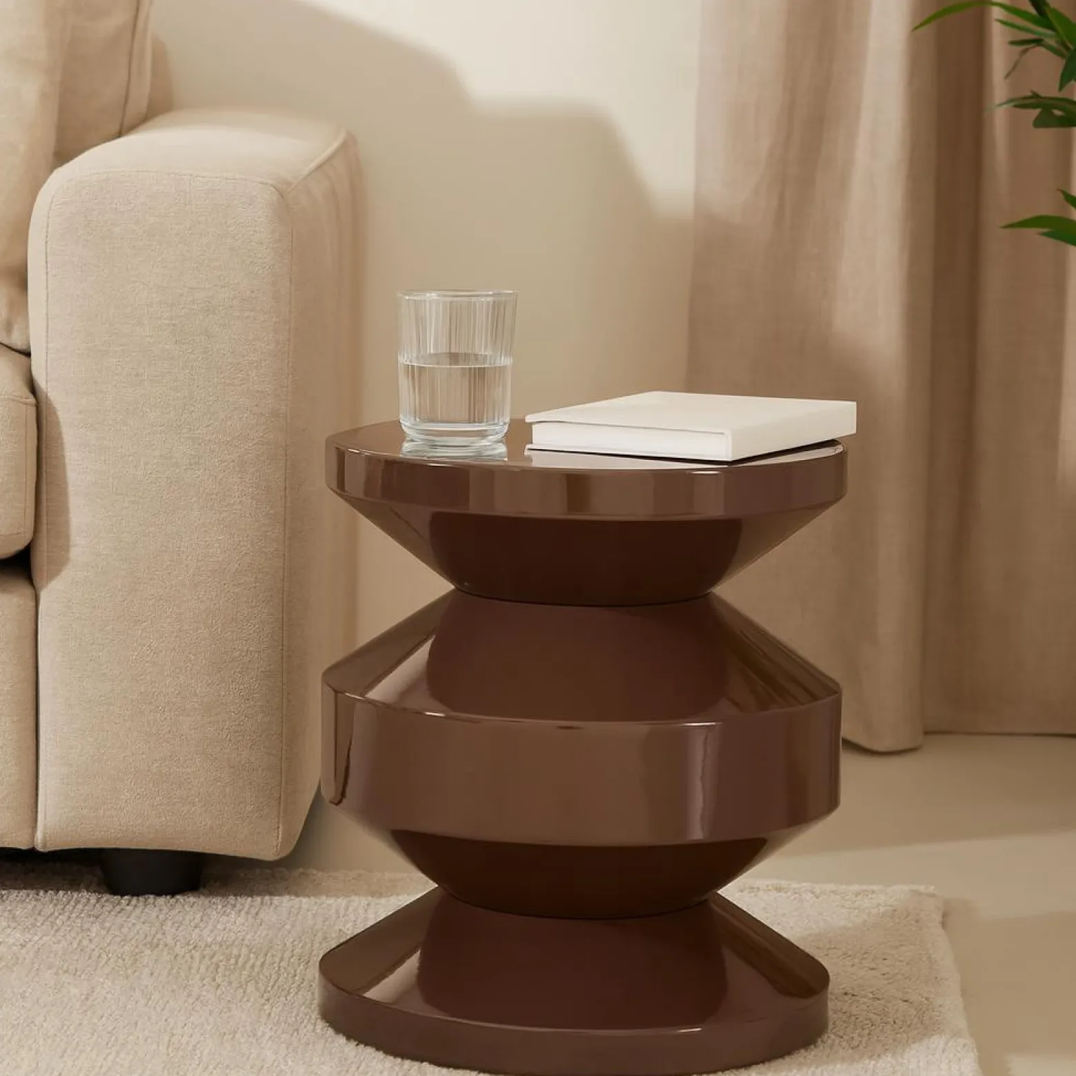Metalowy stolik pomocniczy TAFEL, 31 cm