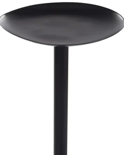 Metalowy świecznik 120 cm czarny