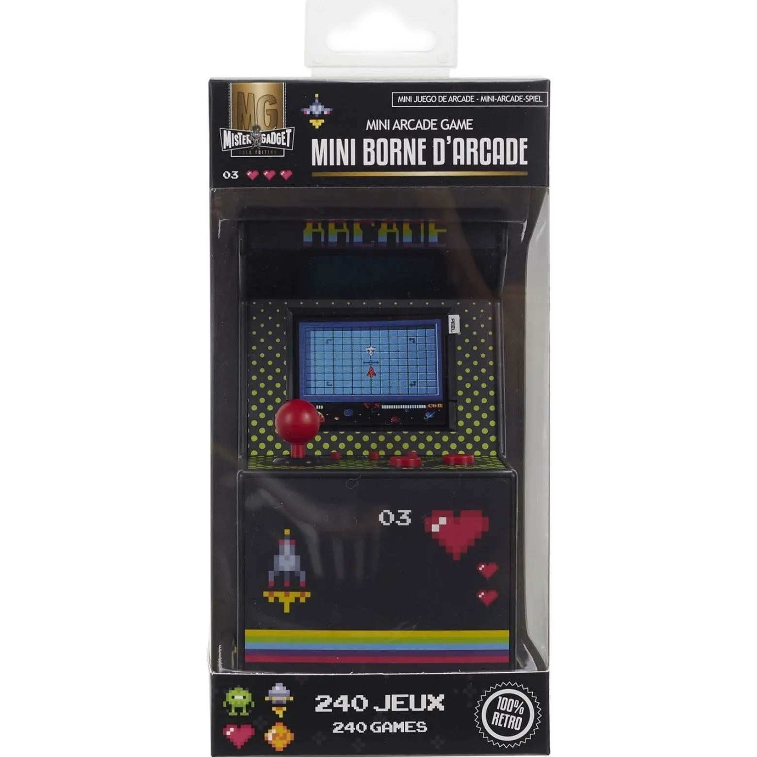 Mini automat z grami Arcade