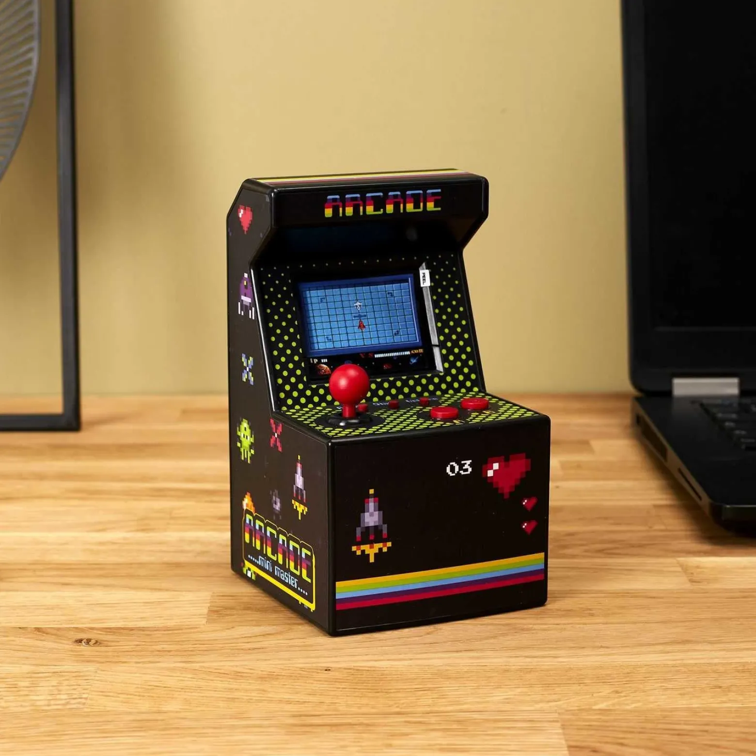 Mini automat z grami Arcade