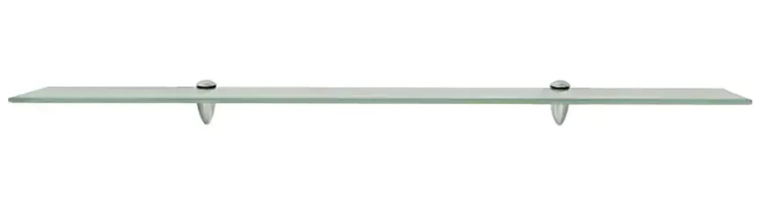 Mleczna elegancka półka szklana 100x10 - Xyreon