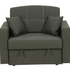 MONIKA szara sofa amerykanka jednoosobowa rozkładana