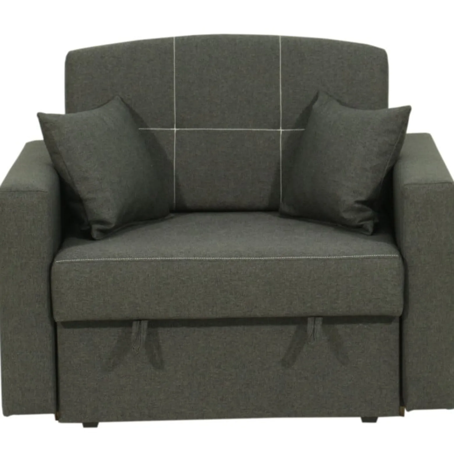 MONIKA szara sofa amerykanka jednoosobowa rozkładana