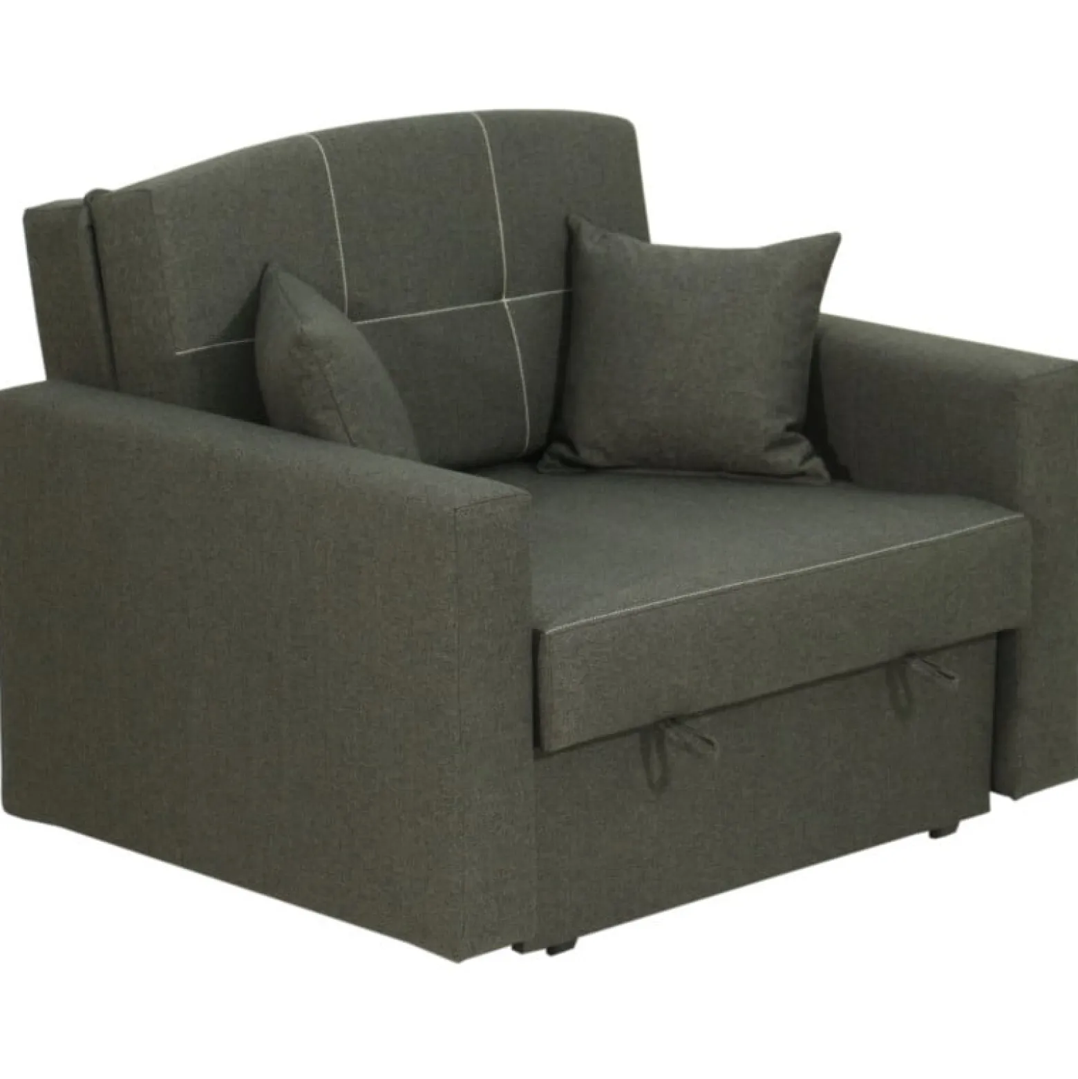 MONIKA szara sofa amerykanka jednoosobowa rozkładana